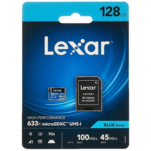 USB-minne Lexar 633x Bl Svart 128 GB