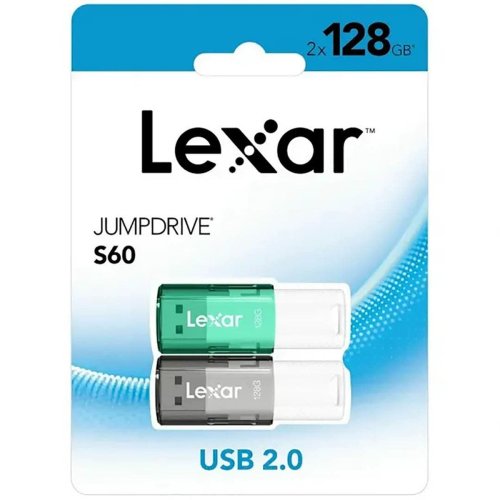 USB-minne Lexar JUMPDRIVE S60 Grn Gr 128 GB