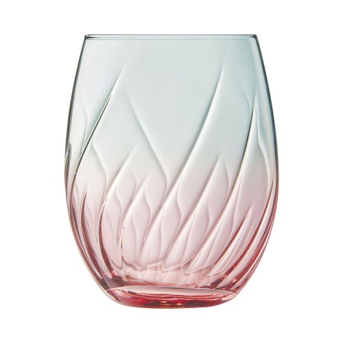 Glas fr vatten Cristal d?Arques Paris Swirly Spring Rosa Glas 3