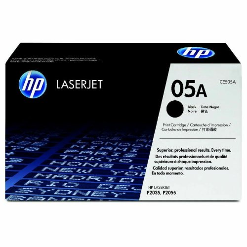 Toner HP CE505A Svart