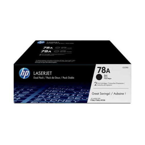 Original Toner HP 78A Svart (2 antal)