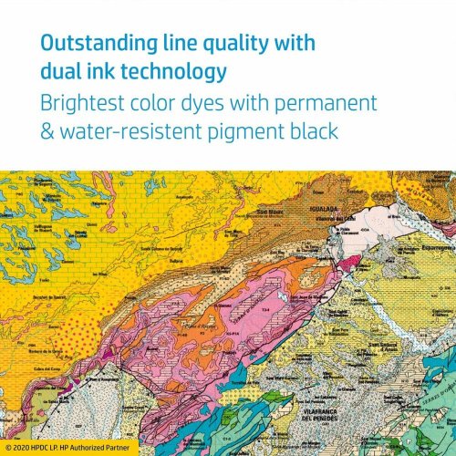 Original Blckpatron HP CZ136A Gul