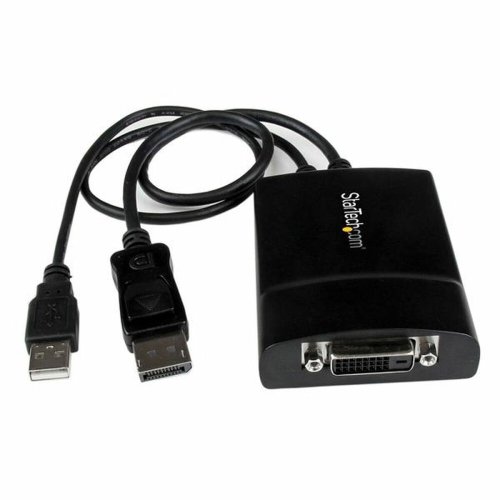 Adapter DisplayPort till DVI Startech DP2DVID2             Svart