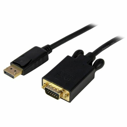DisplayPort till VGA Adapter Startech DP2VGAMM6B           (1,8