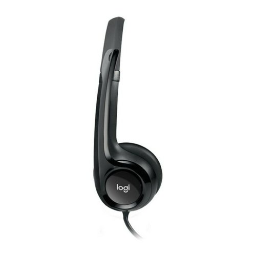 Hrlurar med Mikrofon Logitech 981-000406 Svart
