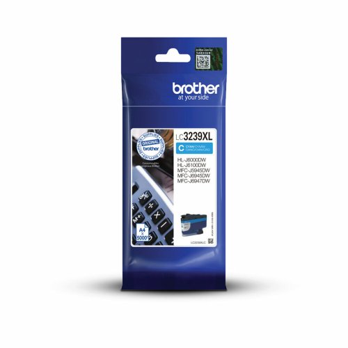 Original Blckpatron Brother LC-3239XLC Bl Turkos