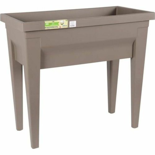 Kruka EDA   Grnsaker odlingsbord Beige-brun (taupe) 73 x 38,5 x