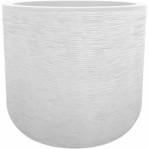 Kruka EDA Vit Plast Rund  40 cm