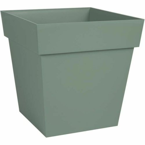 Kruka EDA Tuscany Grn Plast Fyrkantig 32 x 32 x 32 cm