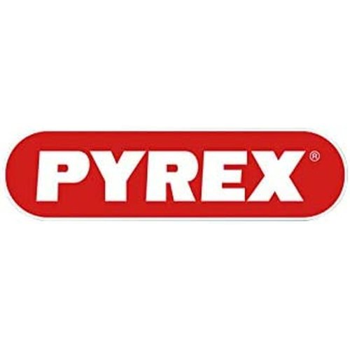 Behllare fr matkonservering Pyrex Vit Svart Transparent Clear