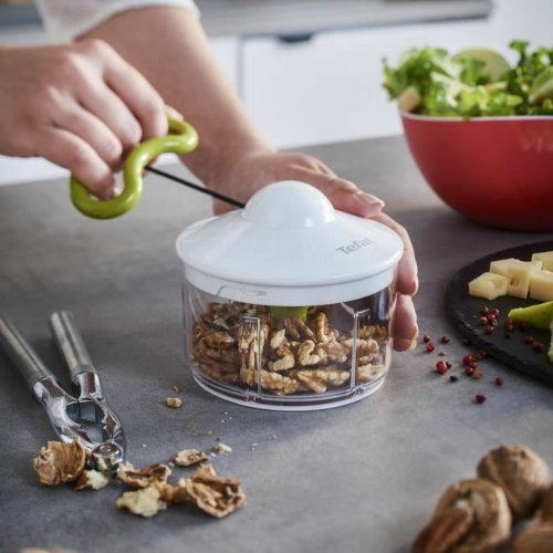 Manuell minihackare med dragsladd Tefal K1330404 Vit Rostfritt s