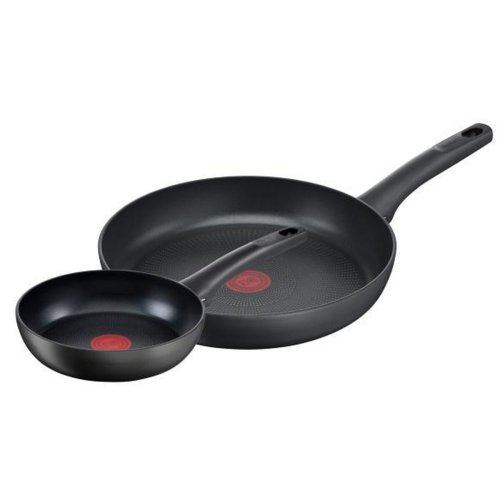 Set med stekpannor Tefal G26890 Svart Aluminium (2 antal)