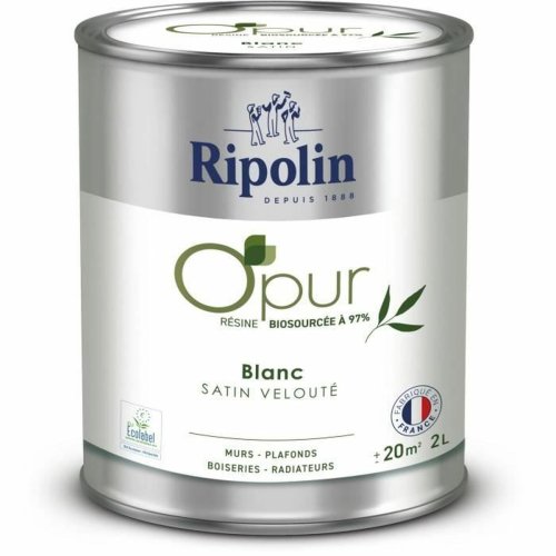 Grundfrg Ripolin Vit Satinfinish 2 L
