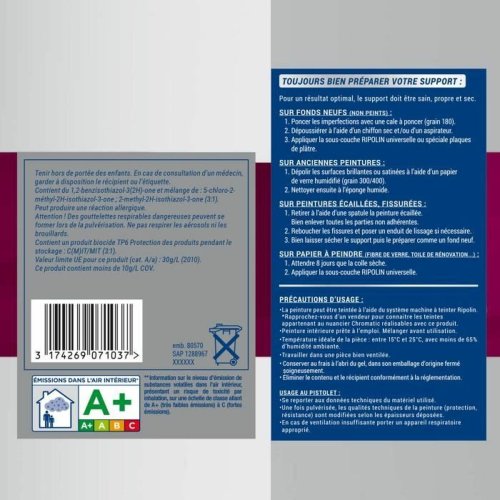 Grundfrg Ripolin Vit 2,5 L Matt