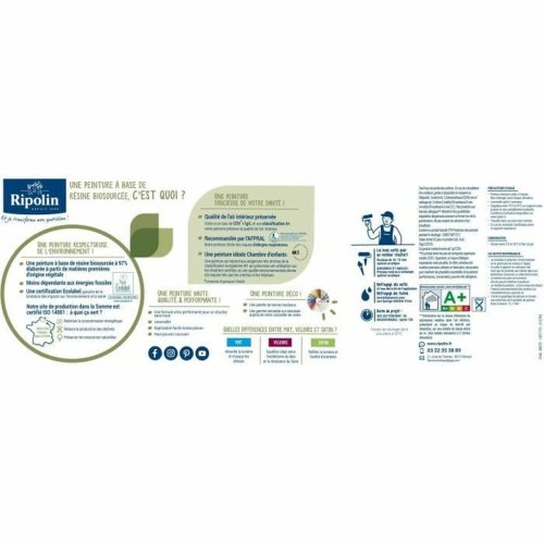 Grundfrg Ripolin Vit Satinfinish 2 L