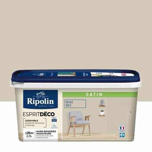 Grundfrg Ripolin Beige Satinfinish 2,5 L