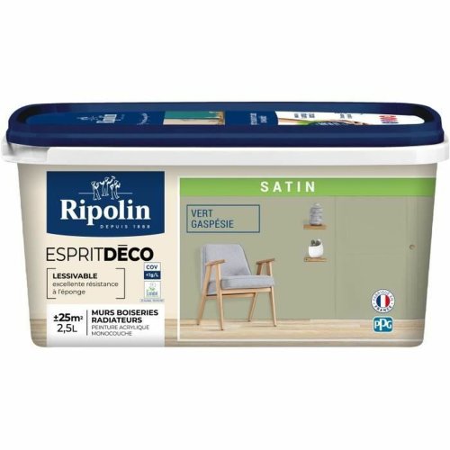 Grundfrg Ripolin Vert Satinfinish 2,5 L