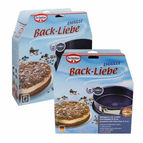 Avtagbar form Dr. Oetker