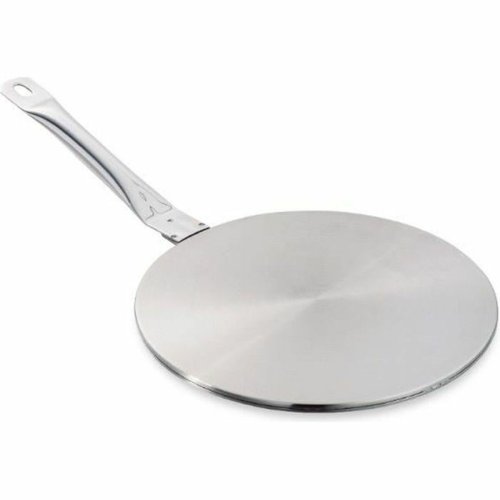 Stekpanna fr Crpes Baumalu   Silvrig Metall Rostfritt stl  2