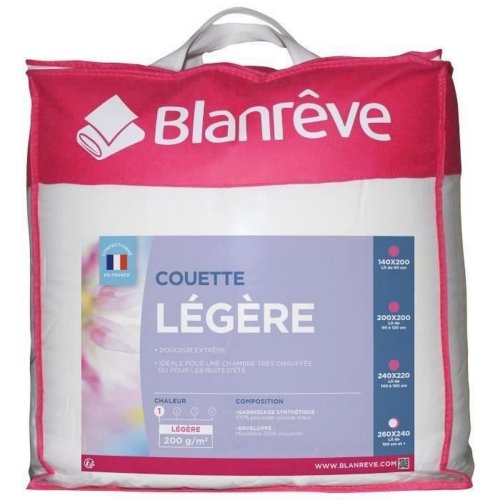 Duntcke Blanreve Belysning Mikrofiber Vit 200 g/m 240 x 260 cm