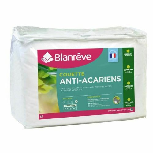 Tcke Blanreve Vit Anti-dammkvalster 420 g/m 200 x 200 cm