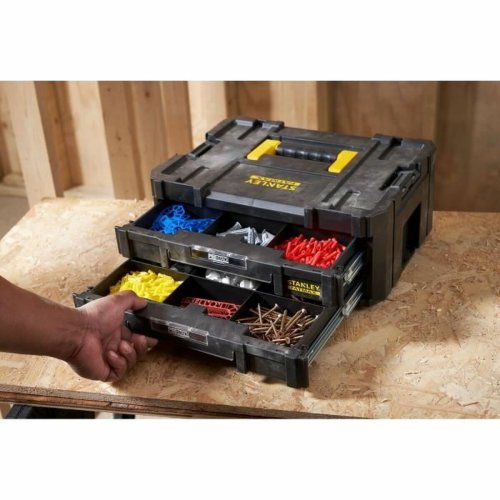 Verktygslda Stanley Metall polypropen Plast 1 Fack