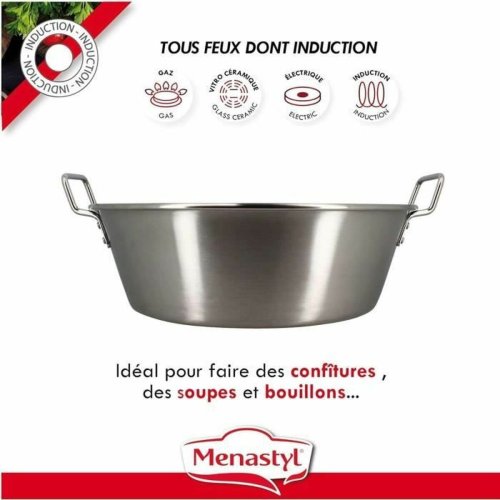 Behllare fr matkonservering Menastyl 40,5 cm Silvrig Rektangul