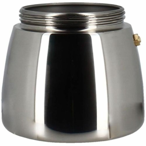 Italiensk Kaffepanna Menastyl Aluminium 9 Koppar 6 Koppar