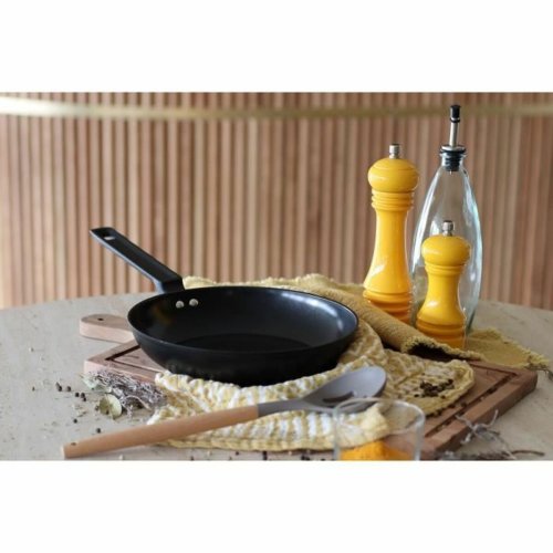 Stekpanna Menastyl Svart Smitt aluminium  24 cm