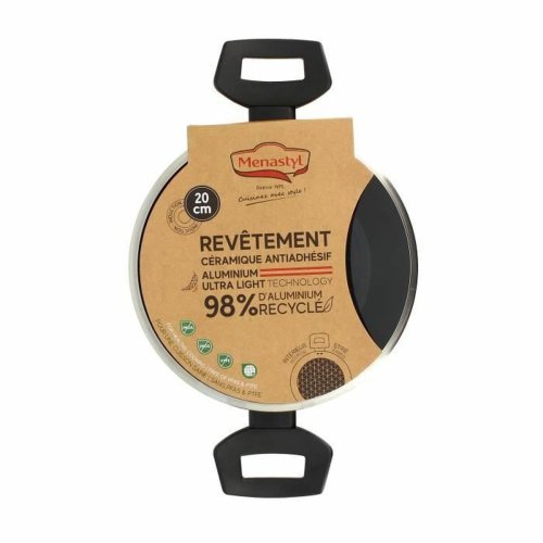 Kastrull Menastyl Svart  20 cm
