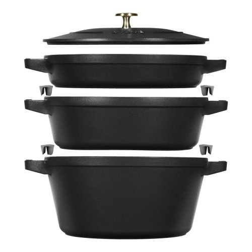 Kastrull Zwilling La Cocotte Svart Gjutjrn 1 Delar  24 cm 1 kg