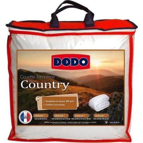 Tcke DODO Country Vit 220 x 240 cm