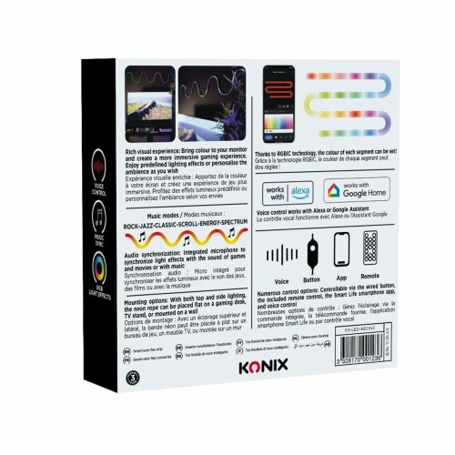 LED trakovi KONIX SMART 3 m Multicolour