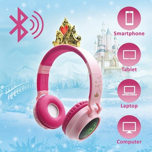 Bluetooth Hrlurar Lexibook HPBT015DP Disney Princess Rosa