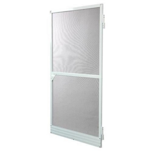 Myggnt Drrar Glasfiber Aluminium Vit (220 x 100 cm)