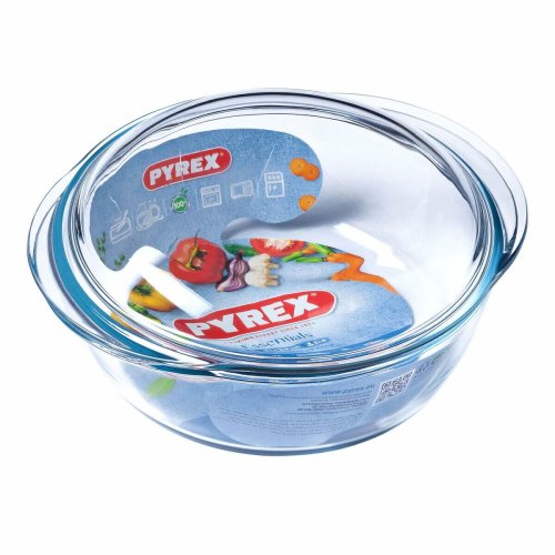 Kastrull med lock Pyrex Essentials Transparent 32 L