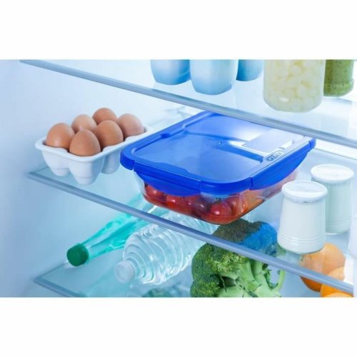 Behllare fr matkonservering Pyrex Bl Transparent Rektangulr