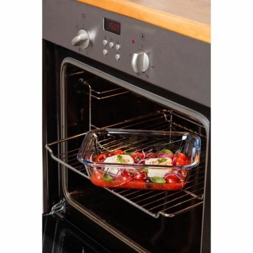 Behllare fr matkonservering Pyrex Bl Transparent Rektangulr