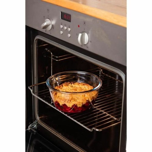 Behllare fr matkonservering Pyrex Bl Transparent Rund 1,6 L (