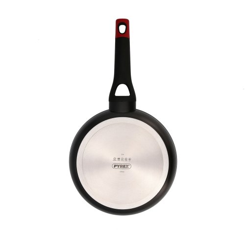 Stekpanna Pyrex Svart Aluminium  24 cm