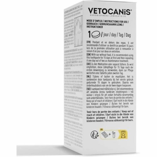Tandkrm Vetocanis (8 antal)