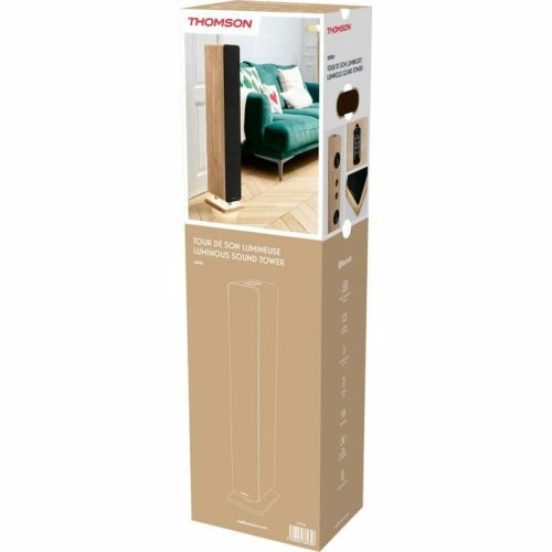 Ljudtorn med Bluetooth Thomson 120 W Svart