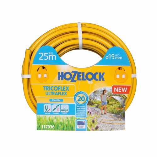 Slang Hozelock Tricoflex Ultraflex 25 m PVC 3/4" Ø 19 mm Slang Hozelock Tricoflex Ultraflex 25 m PVC 3/4" Ø 19 mm