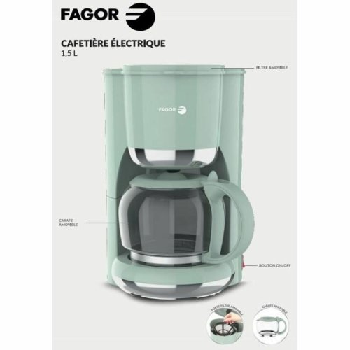 Kaffebryggare Fagor FG1560 1,5 L 12 Csszk