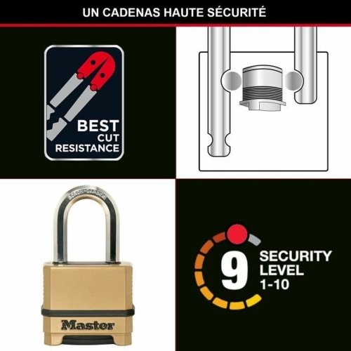 Hngls med kod Master Lock