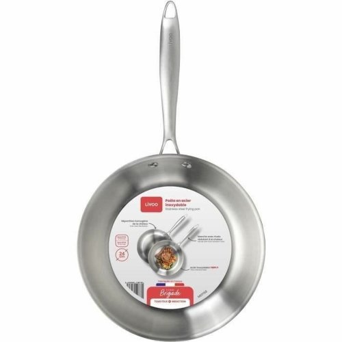 Stekpanna Livoo Rostfritt stl Stl  24 cm