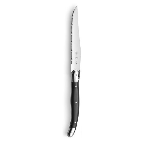 Set med kttknivar Lou Laguiole Rustic 6 antal 13 cm