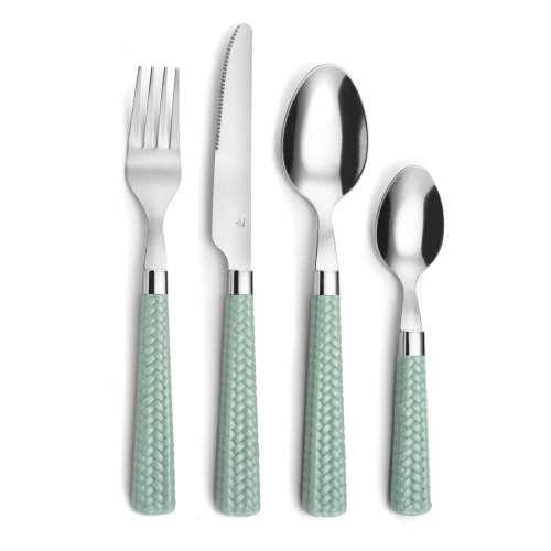 Bestickset Amefa Paille 24 Delar Metall Dvobarvna (25 cm)