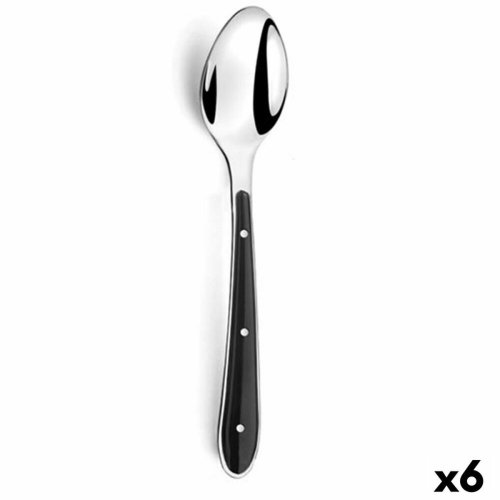 Dessertsked Amefa Bistro Metall Dvobarvna (13,4 cm) (Pack 6x)