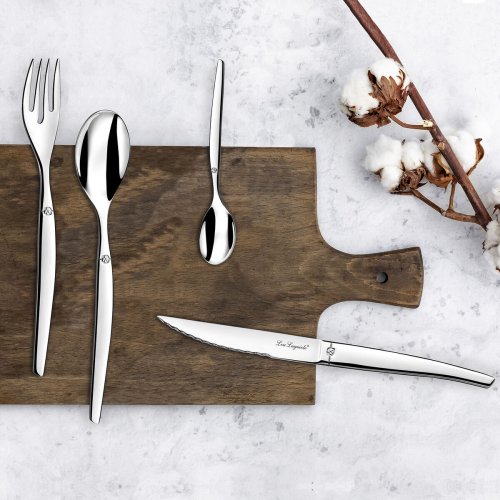 Set med kttknivar Amefa Jet Metall Rostfritt stl 12 antal
